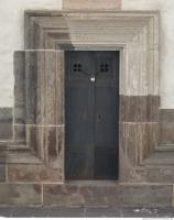 Photo Texture of Doors Double Metal